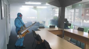 Disinfecting fogging for Covid-19